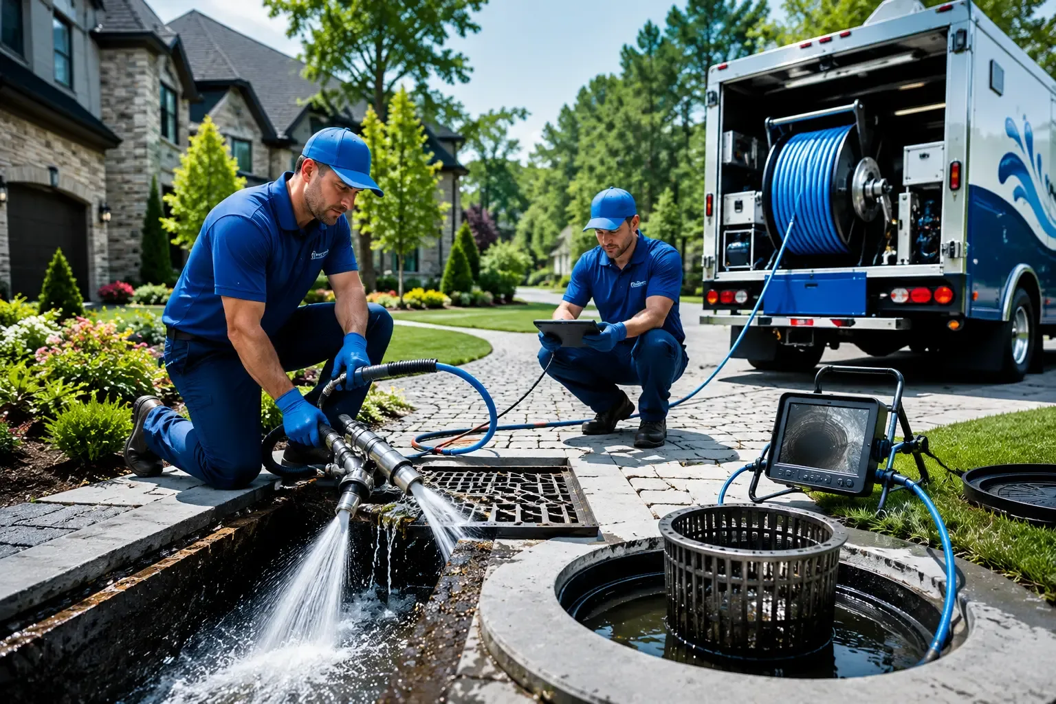 Local outdoor drain cleaning professionals in Lansing, WV